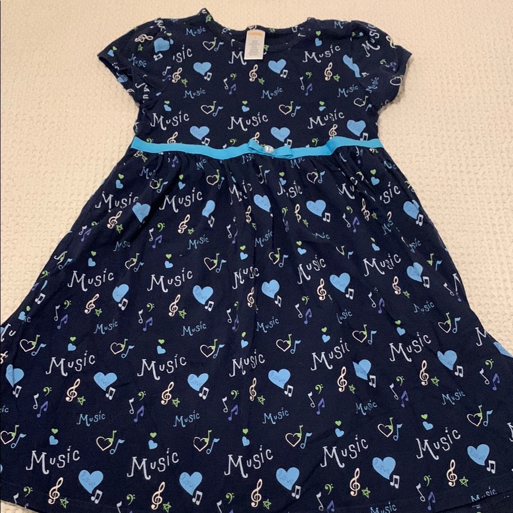 Gymboree Music Print Girl’s Dress